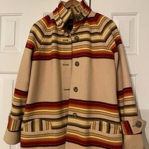 Pendleton Toboggan Blanket Coat | 1929 Vintage Archive